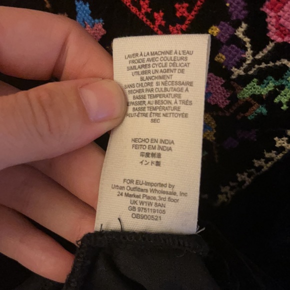 Free People Velvet Embroidered Sheath Dress - Picture 11 of 11